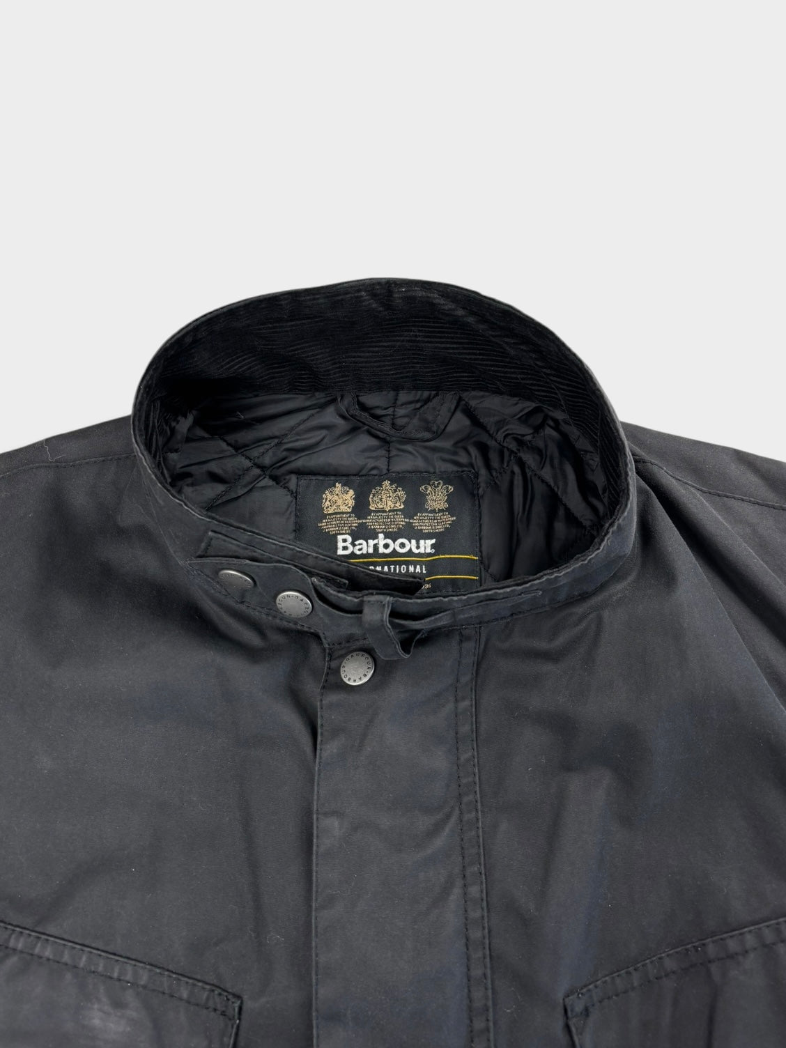 BARBOUR INTERNATIONAL VAX COAT