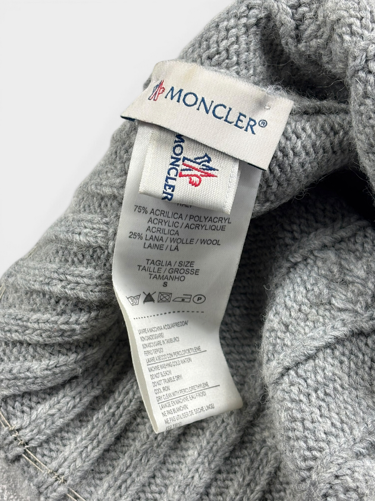 MONCLER WOOL HAT
