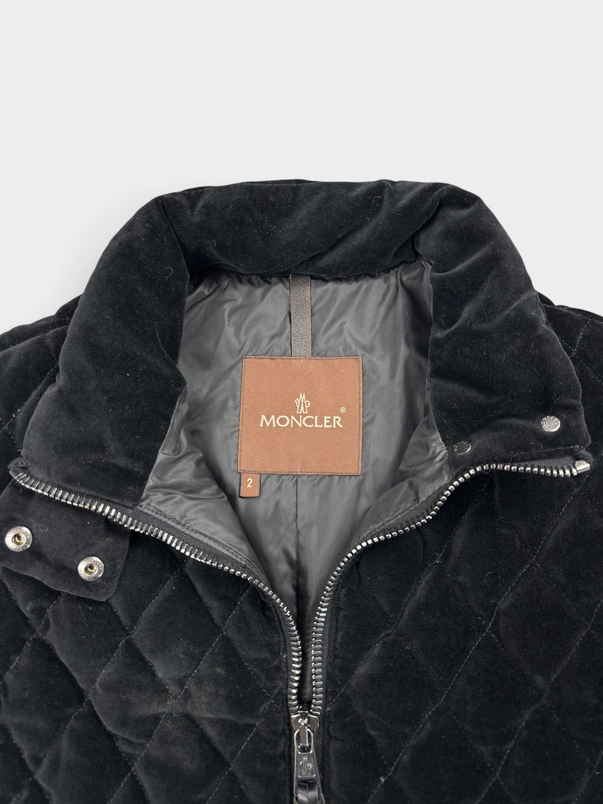 MONCLER VINTAGE VELOUR VEST