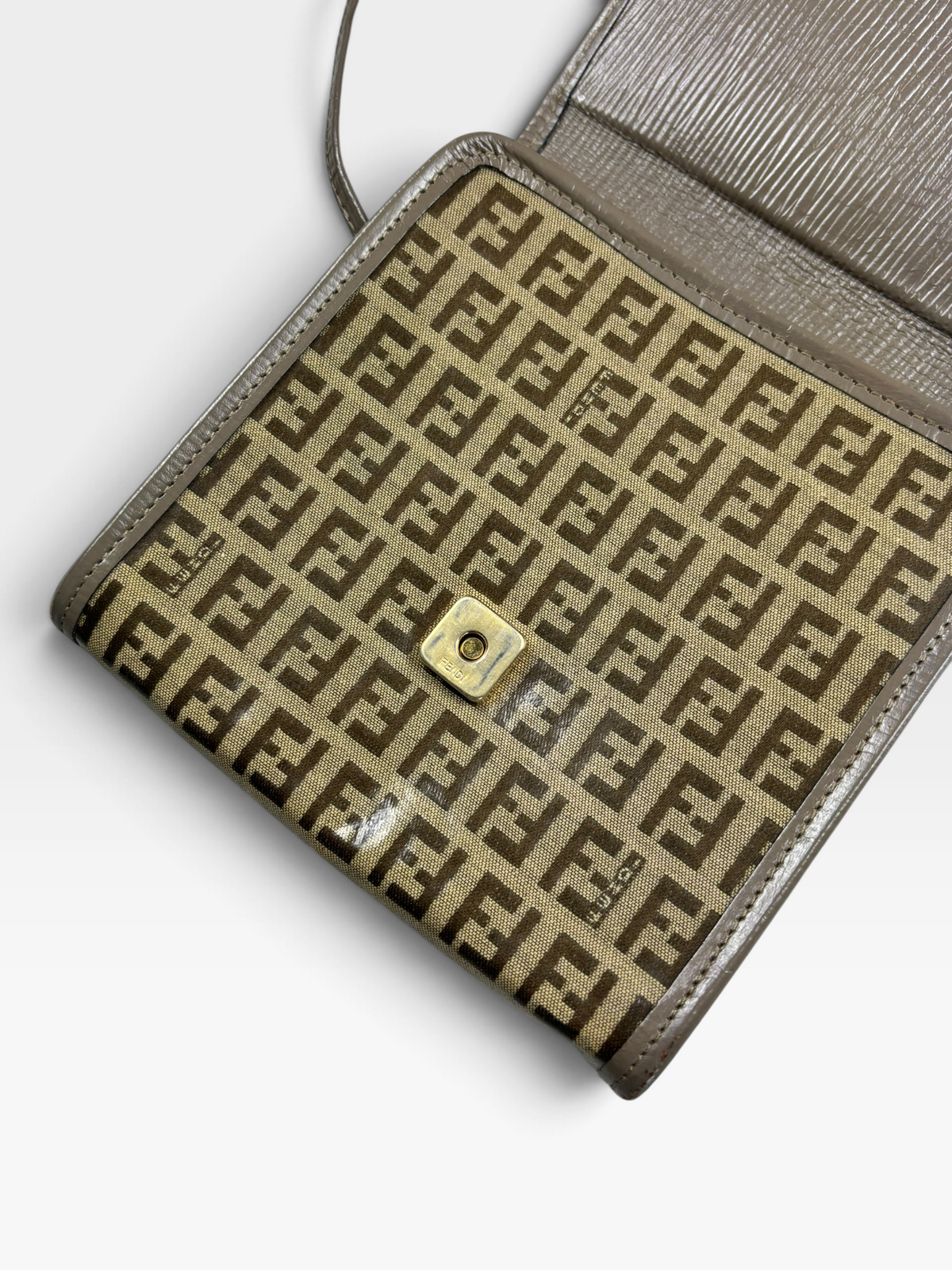 FENDI VINTAGE MONOGRAM SHOULDER BAG