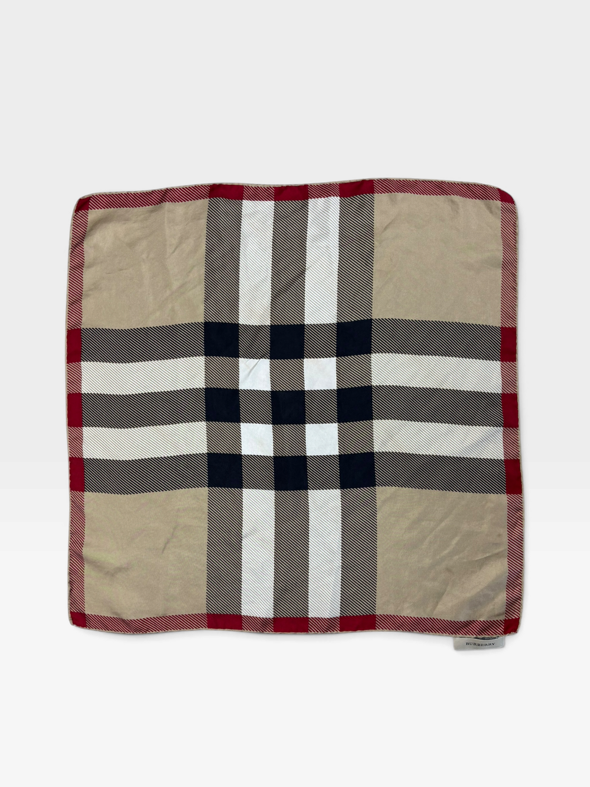 BURBERRY SILK HANDKERCHIEF
