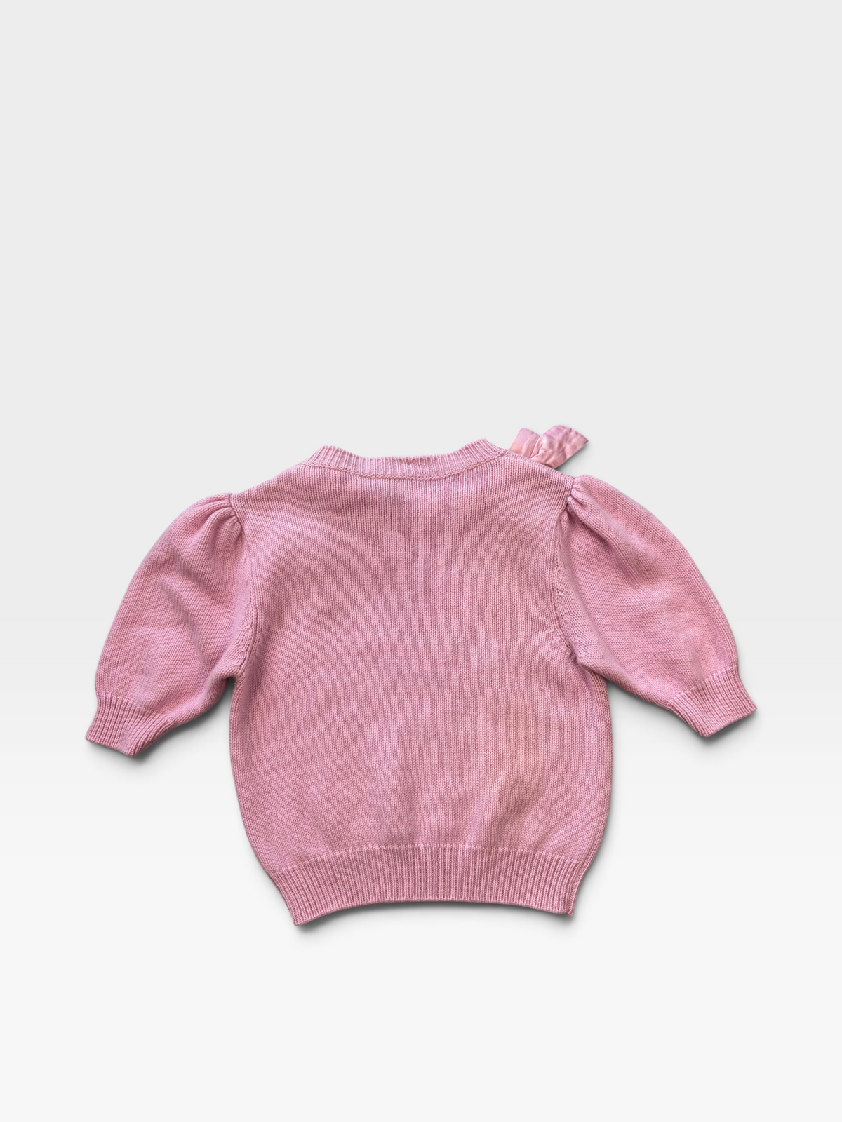 MIU MIU CASHMERE BOW JUMPER