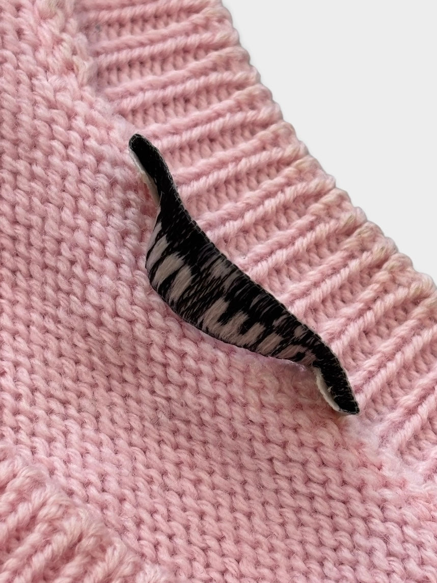 MIU MIU CASHMERE BUBBLE JUMPER