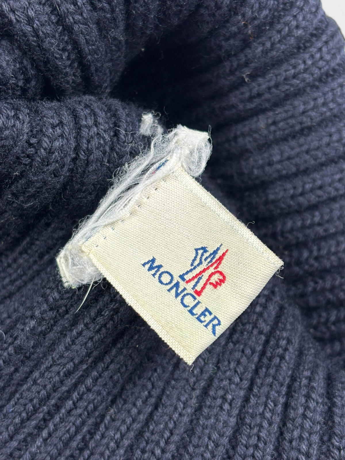 MONCLER POM POM WOOL HAT