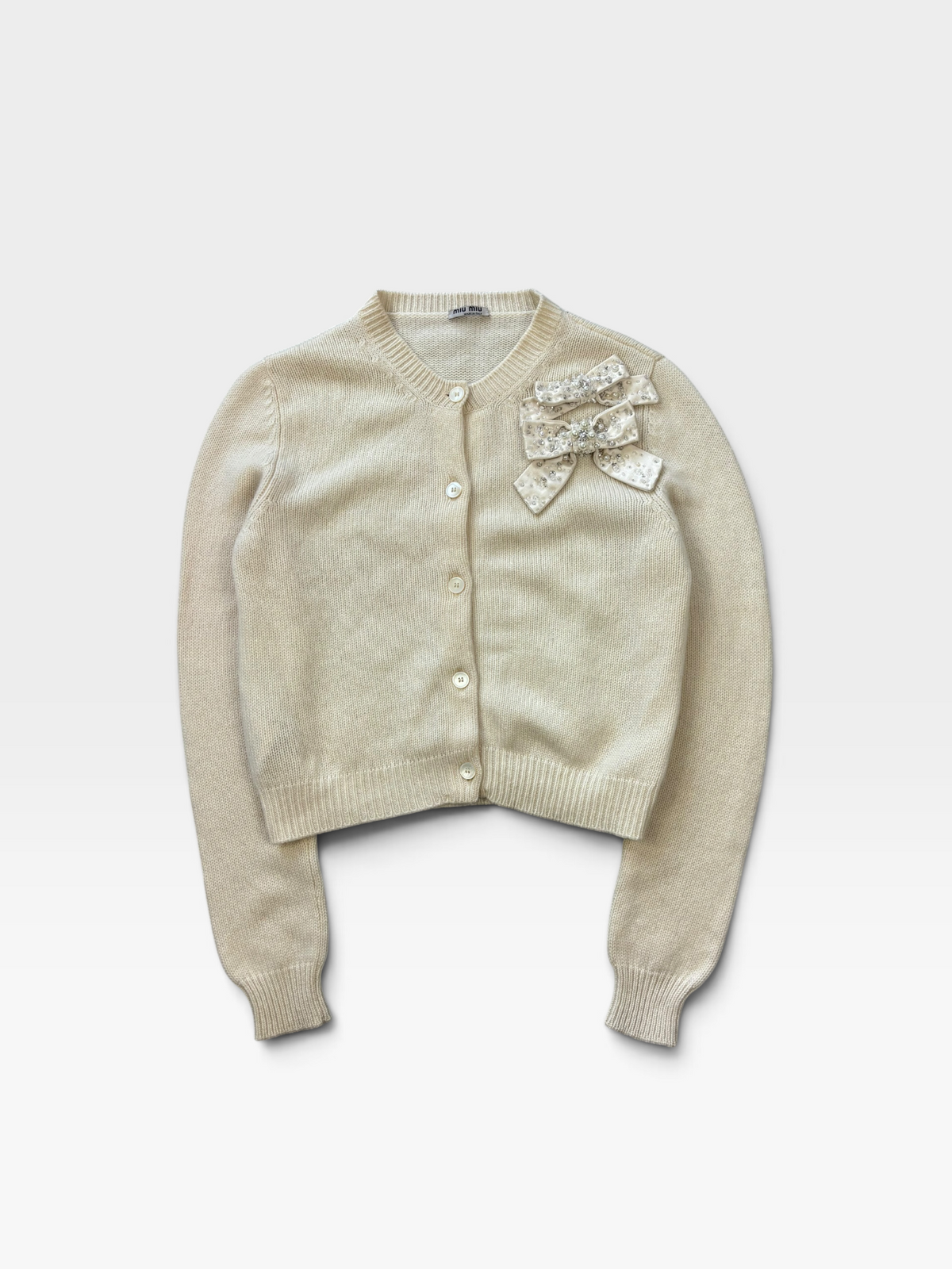 MIU MIU CASHMERE CARDIGAN