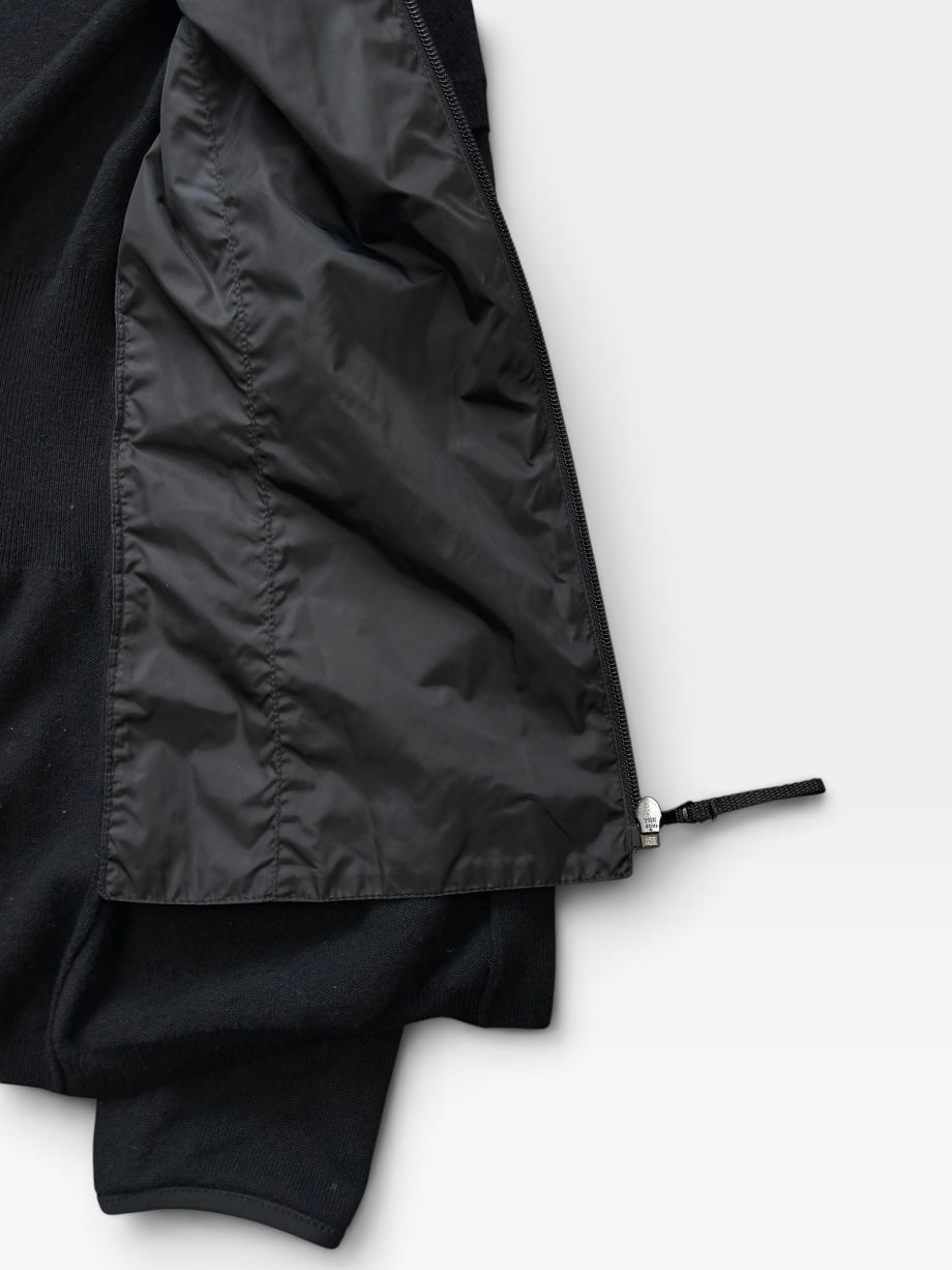 PRADA ZIP HOODIE / NUTRIA HOOD