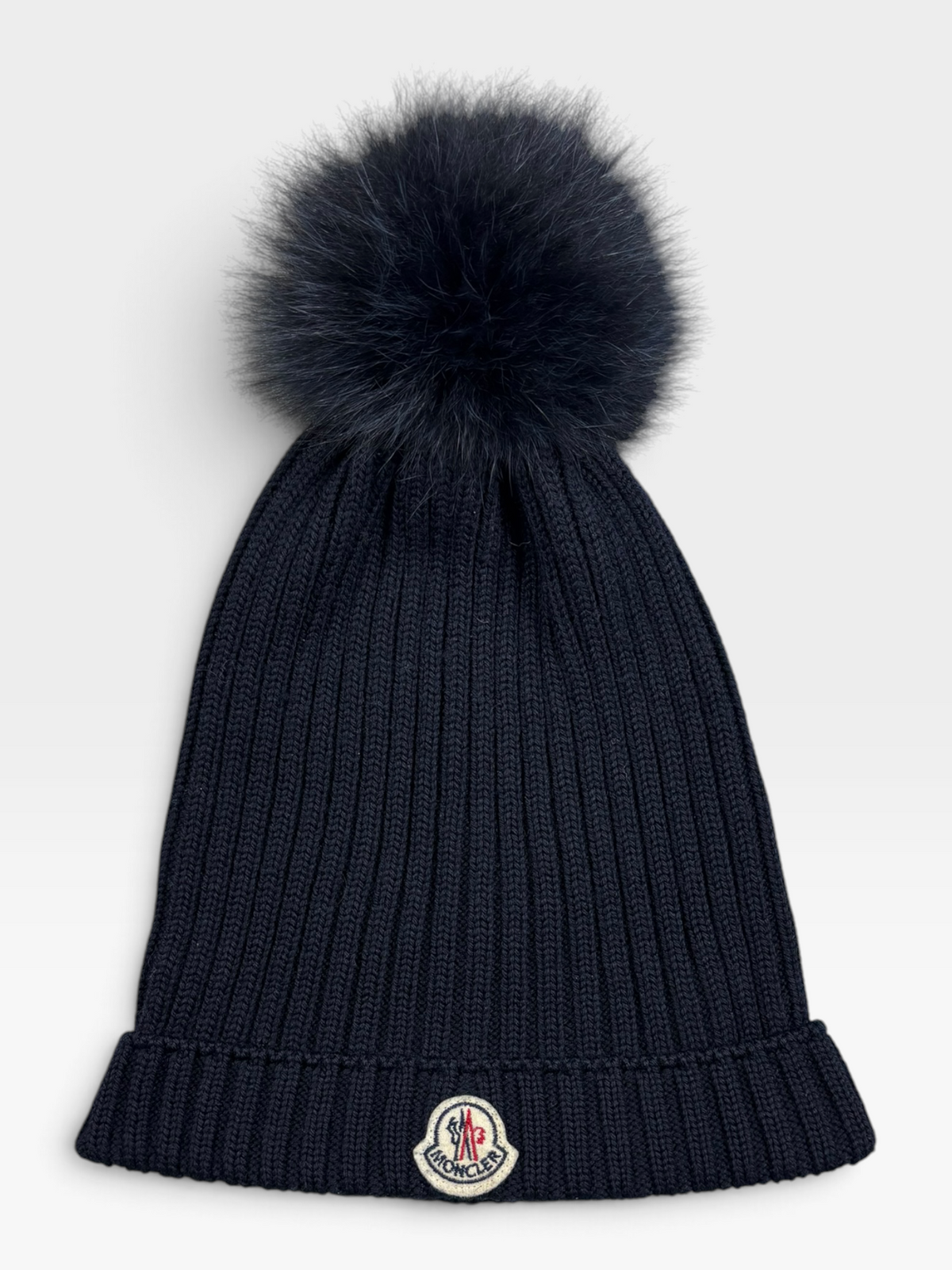 MONCLER POM POM WOOL HAT