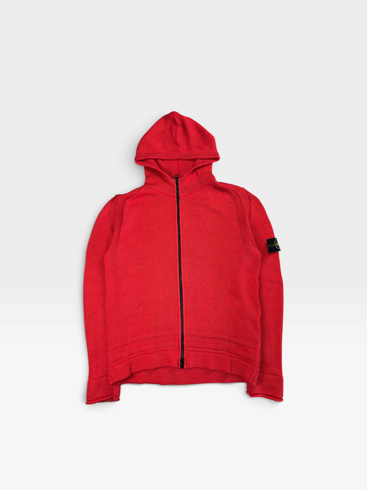 STONE ISLAND KNITTING ZIP HOODIE