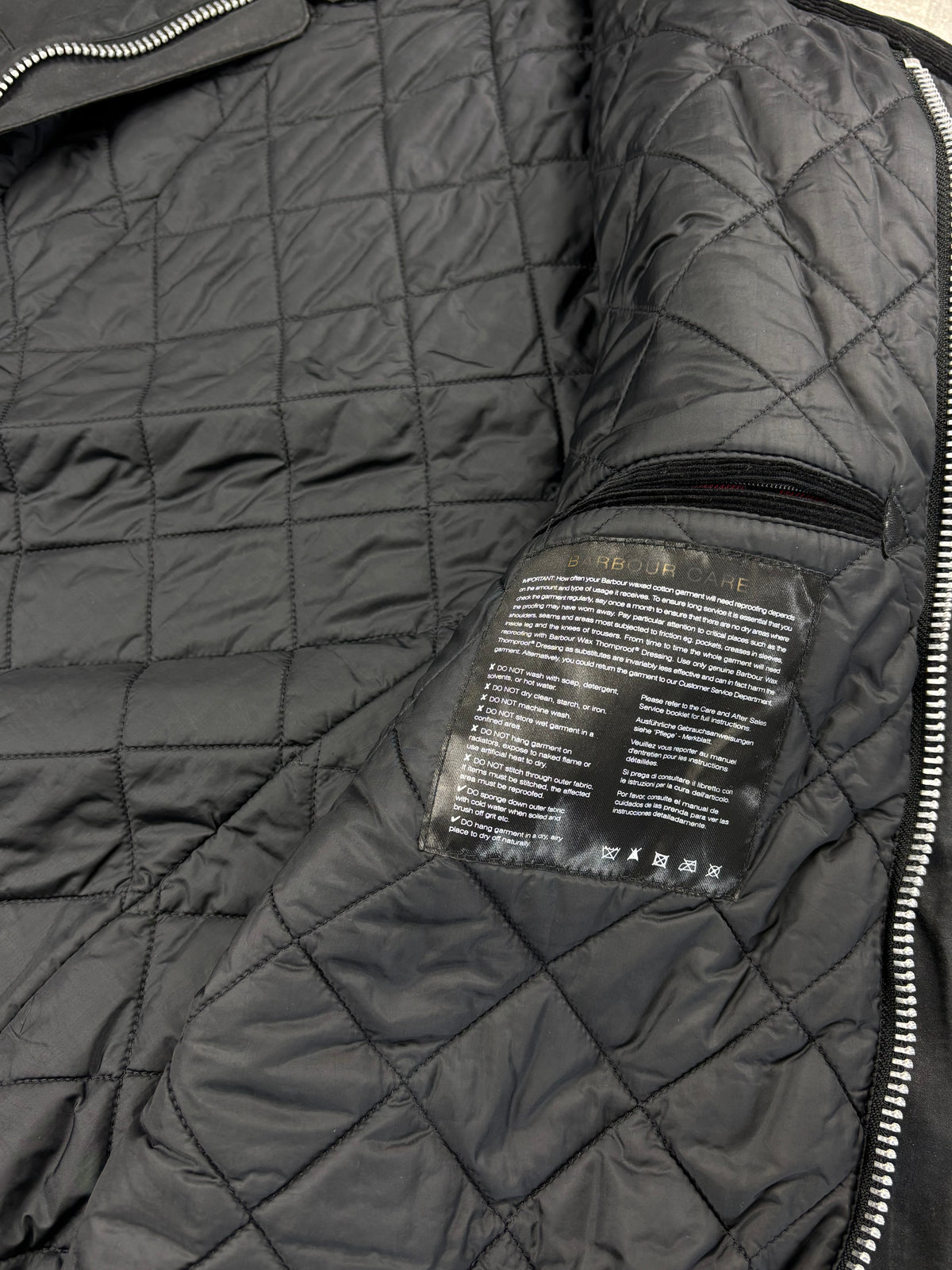 BARBOUR INTERNATIONAL VAX COAT