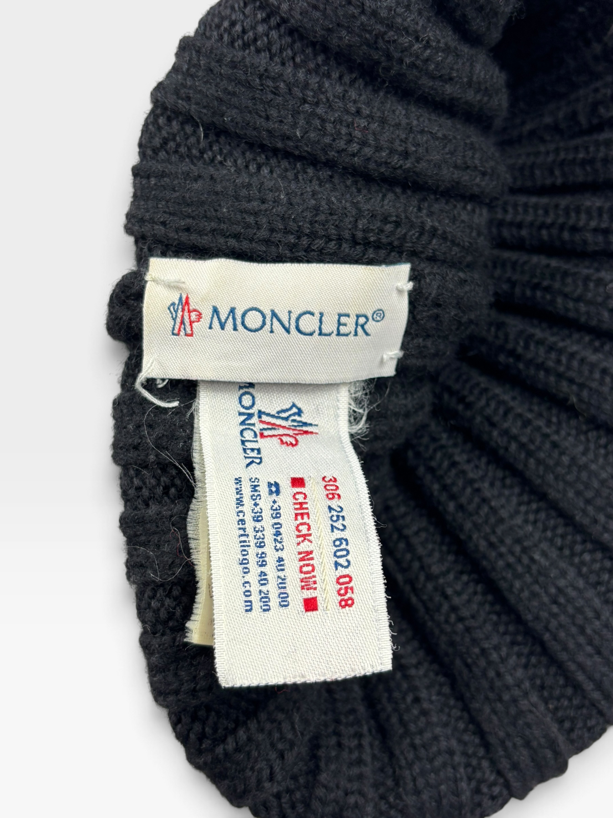 MONCLER WOOL HAT