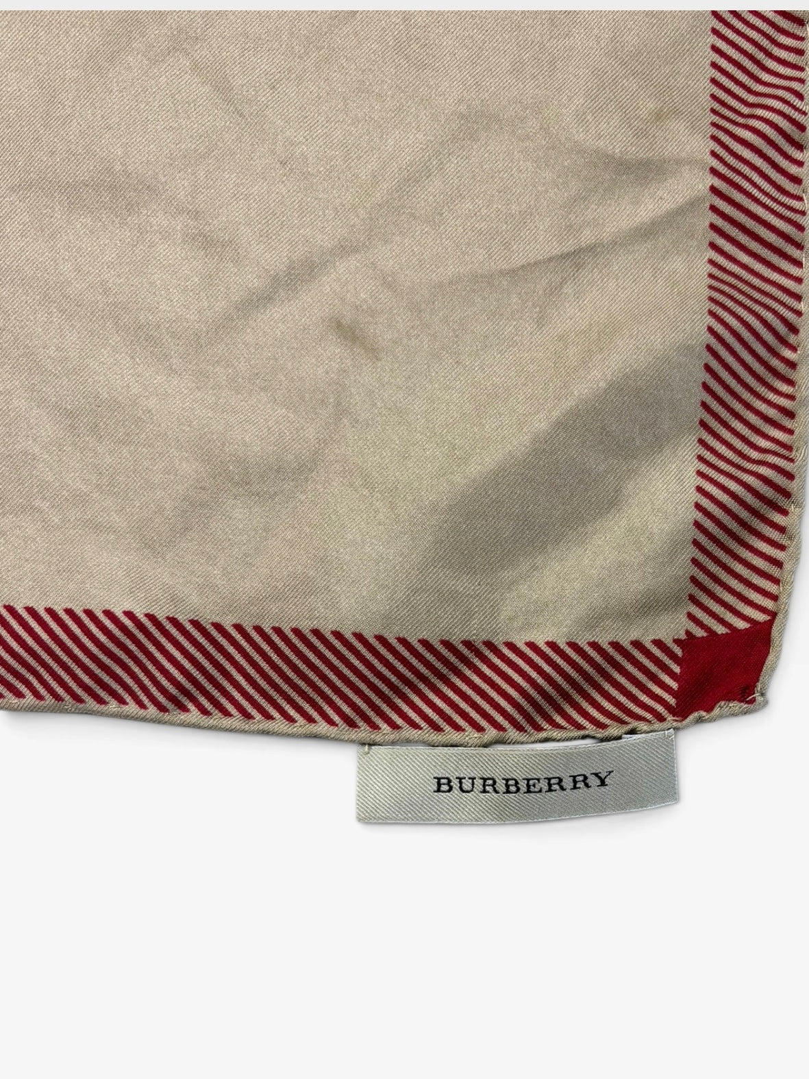 BURBERRY SILK HANDKERCHIEF