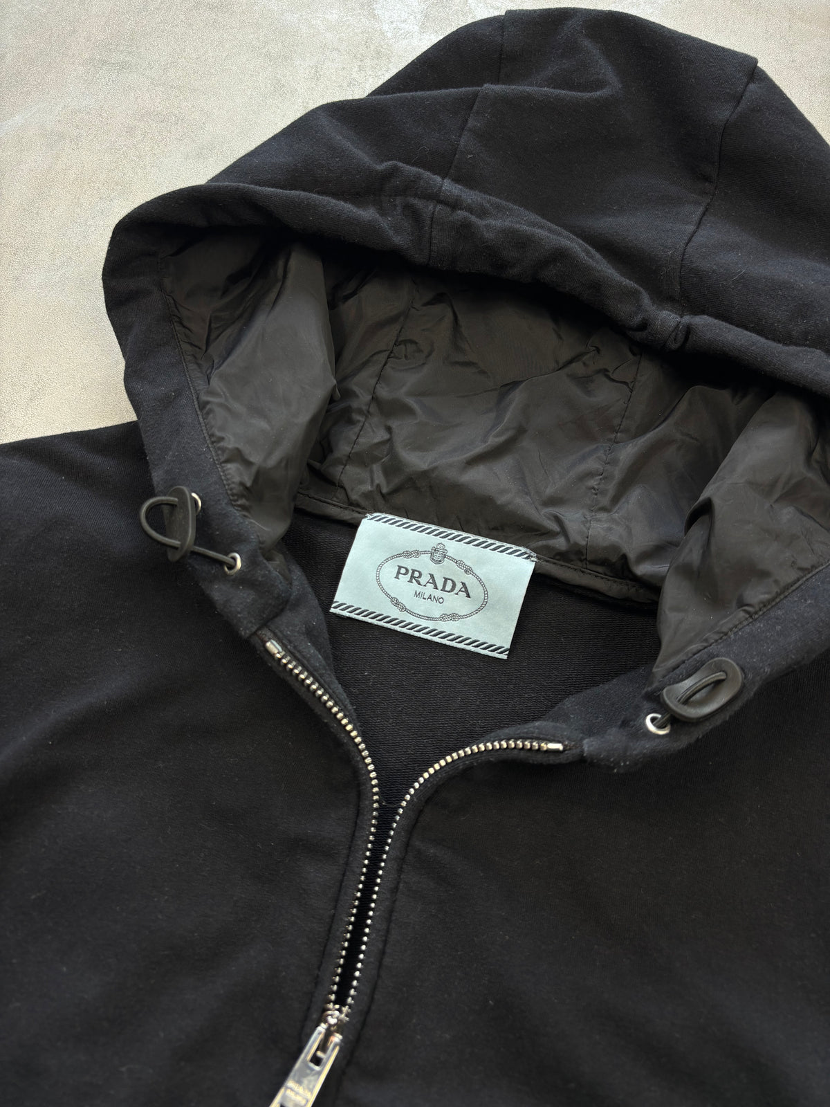 PRADA ZIP HOODIE